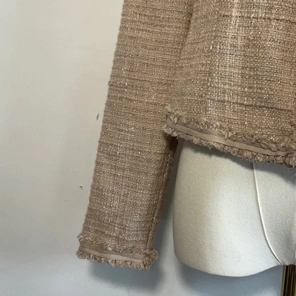 Request Blazer Jacket Beige Tan Size Small - Picture 4 of 8